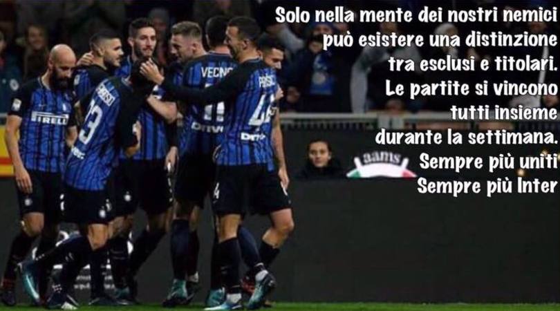 Inter, Spalletti incoraggia le riserve: «Non c'è distinzione con i titolari»