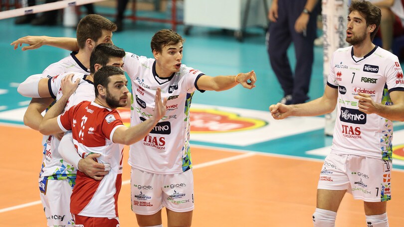 Volley: Superlega, Trento e Latina domani in campo alle 20.30