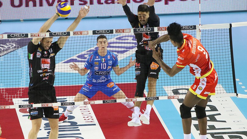 Volley: Superlega, la Lube spegne le velleità della Bunge