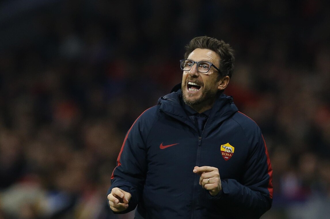 Roma, Di Francesco: «L'euforia fa bene, la presunzione no»