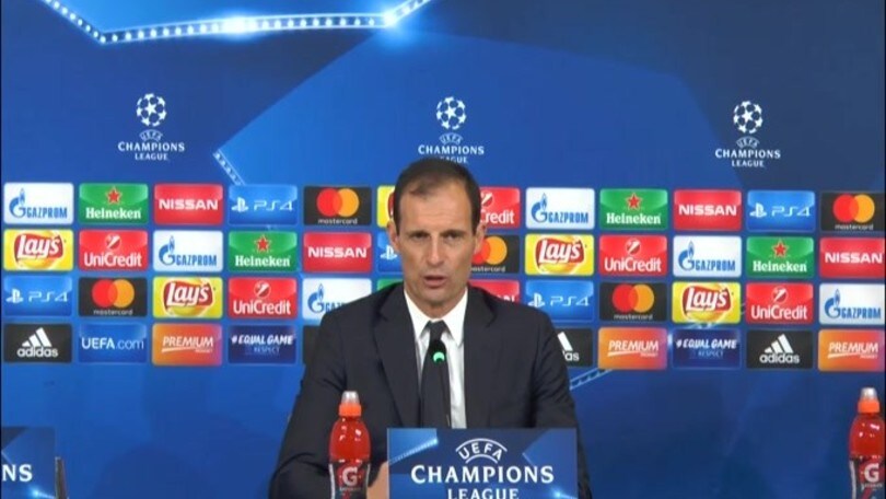 Allegri: "Lo 0-0 con il Barca è un bel risultato"