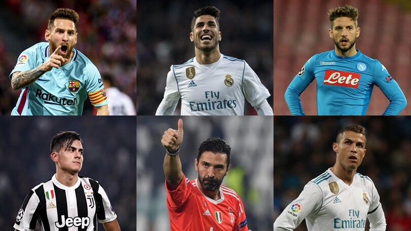Uefa Team of the year 2017: ci sono 7 "italiani"
