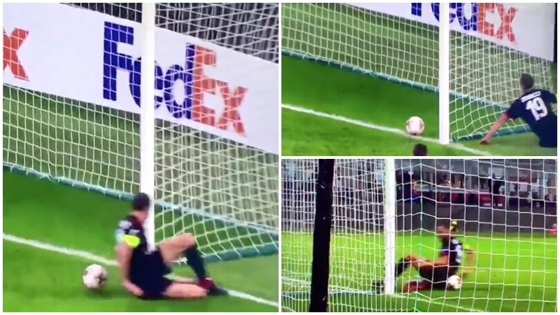Europa League, Milan-Austria Vienna: incredibile liscio di Bonucci sul vantaggio ospite