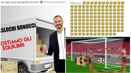 Il liscio di Bonucci scatena i social: il difensore ancora una volta nel mirino del web