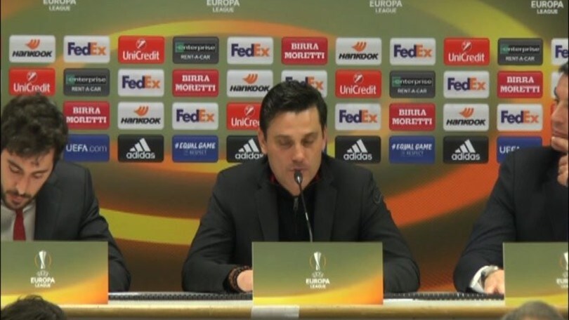 Montella: "Emozionato nel salutare Kaka'"