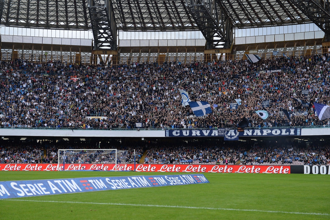 Napoli-Juventus, notte da record al San Paolo: saranno in 56mila