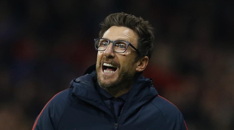 Roma, Di Francesco: «L'euforia fa bene, la presunzione no»