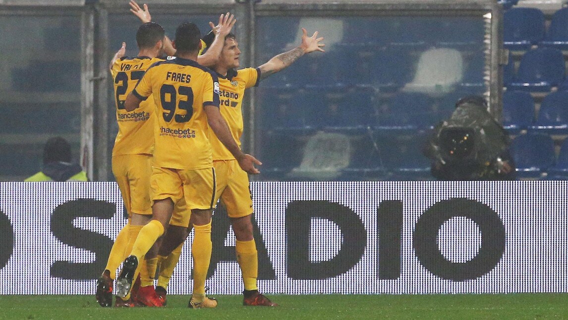 Sassuolo-Verona 0-2, Bucchi traballa