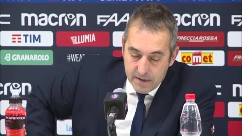Giampaolo: "Vanno riconosciuti i meriti del Bologna"