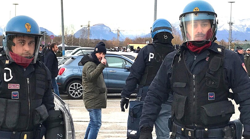 Udinese-Napoli, tensioni tra le tifoserie prima della partita