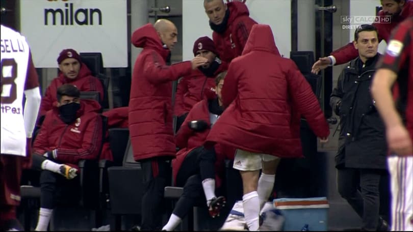 Milan ad alta tensione, Bonaventura esplode per il cambio