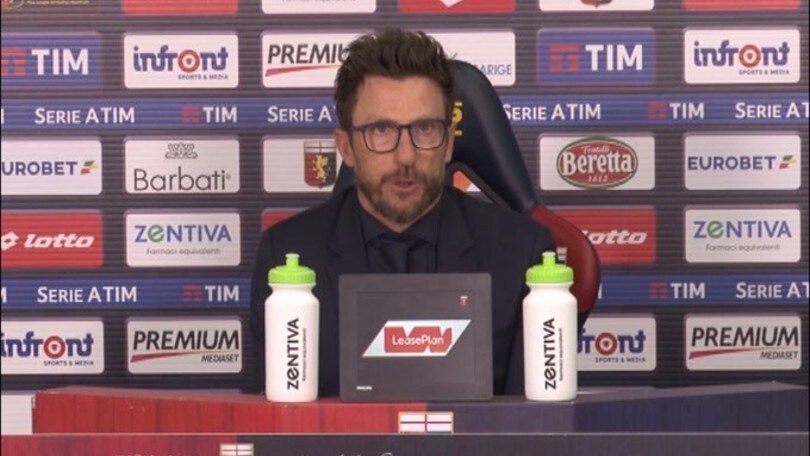 Di Francesco: "Per noi oggi due punti persi"