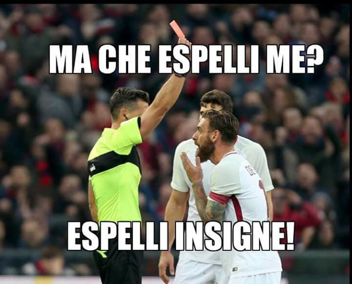 De Rossi, follia a Genova: lo schiaffo a Lapadula scatena il web