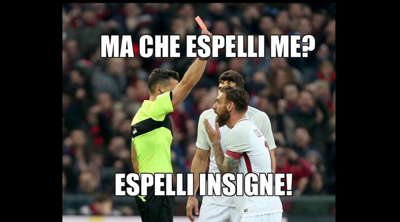 De Rossi, follia a Genova: lo schiaffo a Lapadula scatena il web