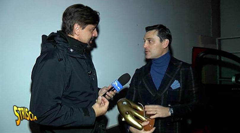 Tapiro d'oro a Montella dopo l'esonero dal Milan