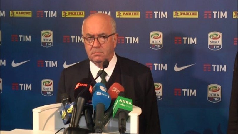 Tavecchio: "Lega Serie A vuole evitare il commissariamento"