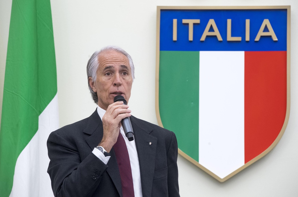 Coni, Malagò: «Ancelotti è il tecnico ideale»