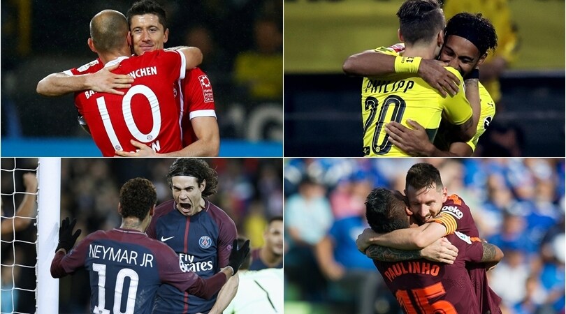 La top 10 delle coppie gol d'Europa: una "italiana" sul podio