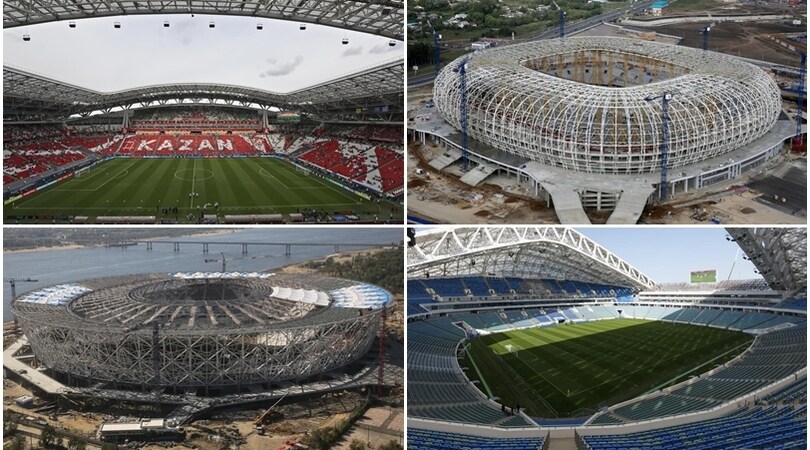 Mondiali 2018: ecco il tour degli stadi in Russia