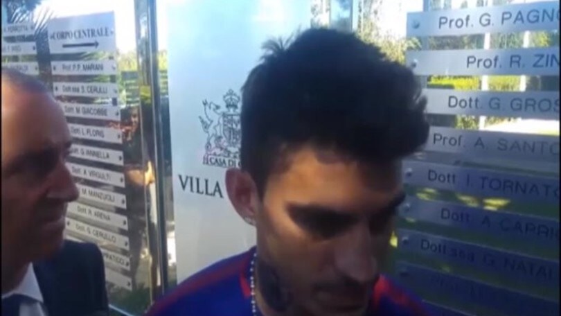 Incidente stradale per Perotti