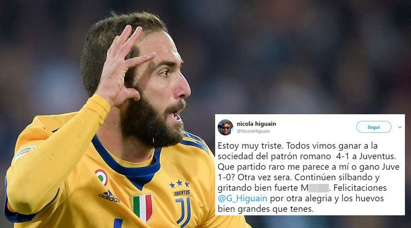 Napoli, il fratello di Higuain attacca De Laurentiis e De Magistris