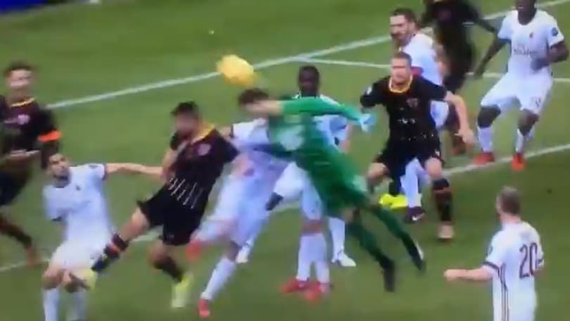 Benevento, la sequenza del gol del portiere Brignoli