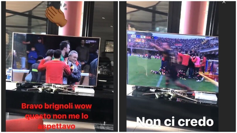 Benevento, anche Balotelli fa i complimenti a Brignoli