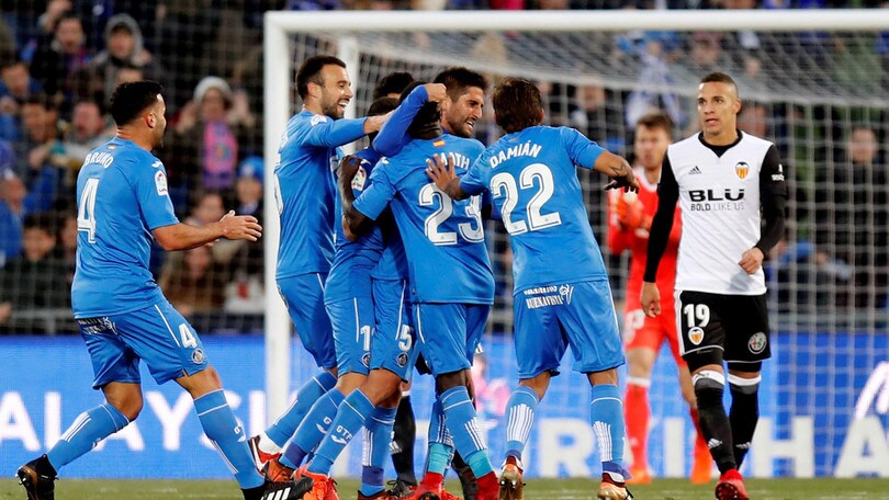 Prima sconfitta per il Valencia: 1-0 a Getafe