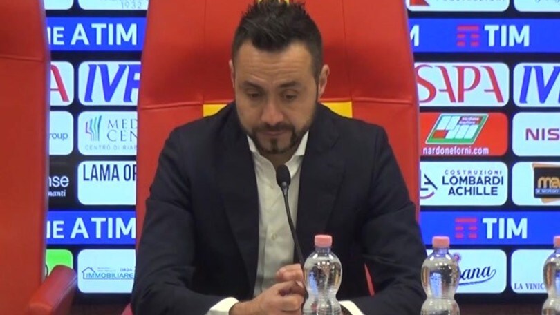 De Zerbi: "Abbiamo voluto questo punto"