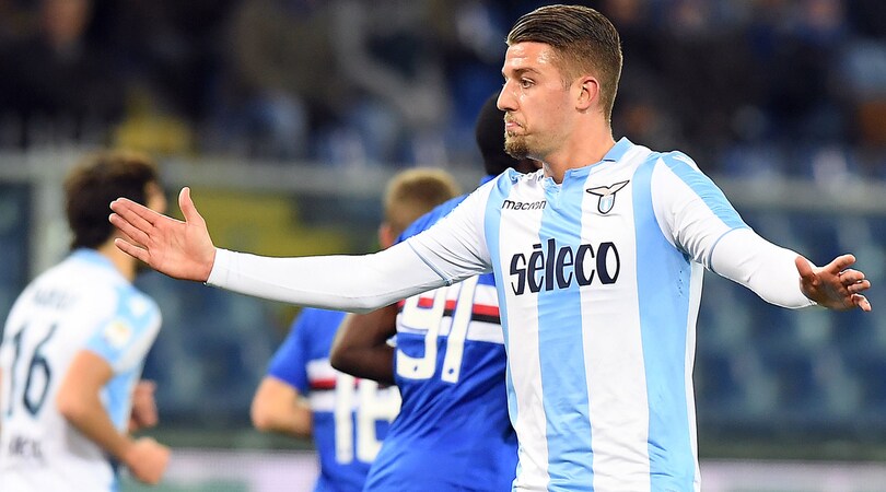 Tutti in fila dalla Lazio per Milinkovic-Savic: «C'è anche lo United»