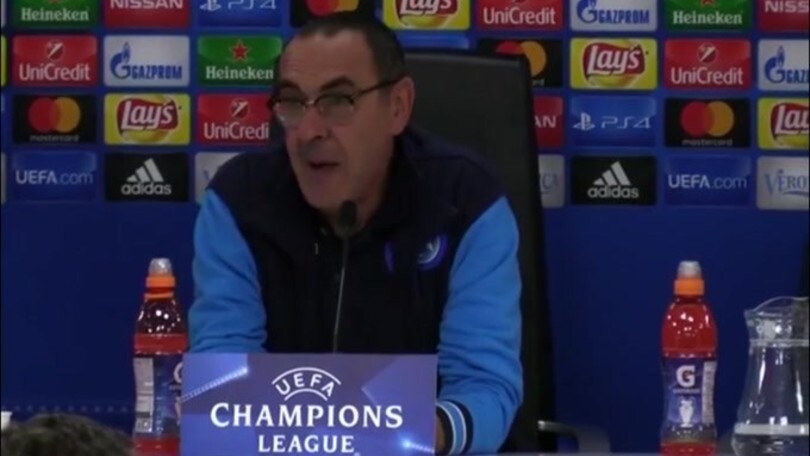 Sarri arrabbiato: "206 pt in 91 gare e parlate di crisi??"