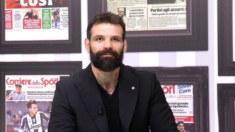 Alessio Sakara: "De Rossi? Un eccesso di foga può capitare"