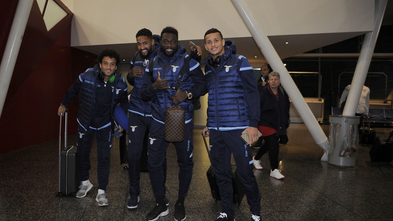 Lazio, riecco Felipe Anderson: sorrisi all'aeroporto di Lille