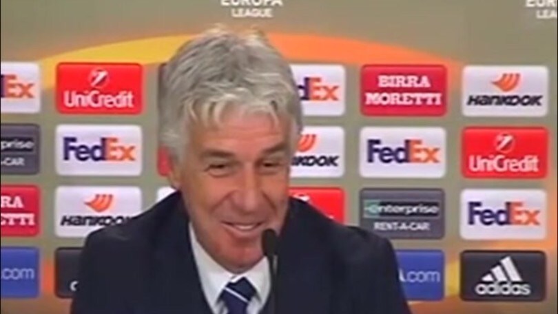 Gasperini scherza con i giornalisti: "Mi volete mandare via?"