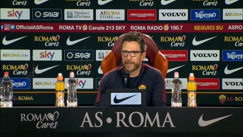 Di Francesco: "Schick è pronto per giocare"