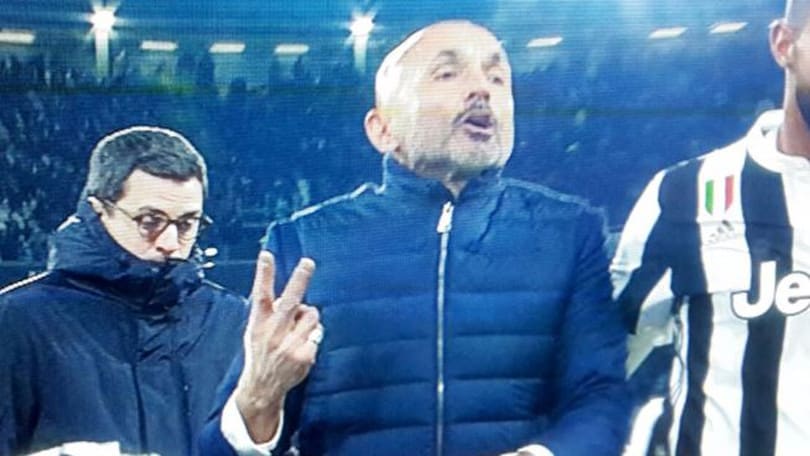 Spalletti a Chiellini: «Sempre a chiedere gialli stai, lascia arbitrare Valeri»