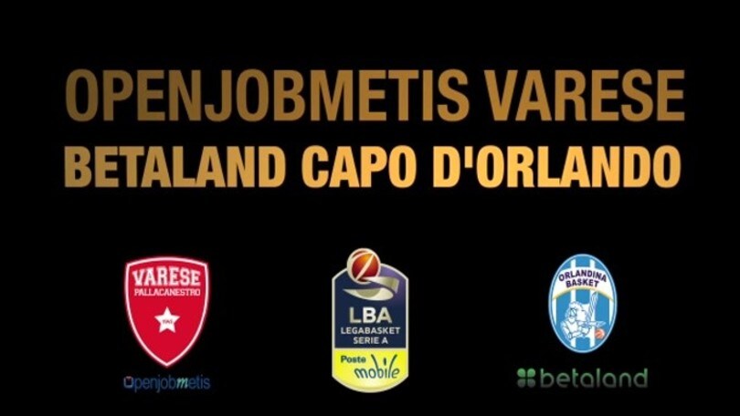 Openjobmetis Varese-Betaland Capo d'Orlando