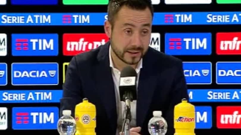 De Zerbi: "Prendiamo gol con troppa facilità"