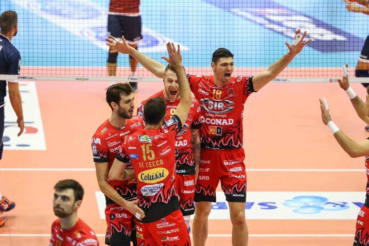 Volley: Superlega, Perugia vince a Latina, Modena doma Ravenna