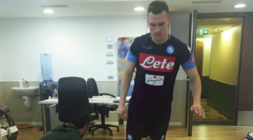 Milik, riabilitazione ok: rientro previsto a febbraio