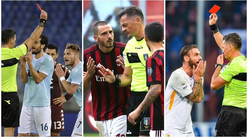 Non solo Immobile: Giacomelli è lo stesso dei casi Bonucci e De Rossi