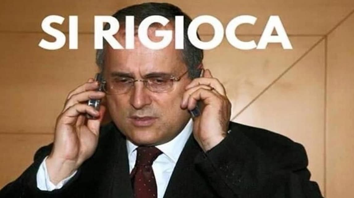 Lazio-Torino, rabbia e ironia sul web: «VARgogna»