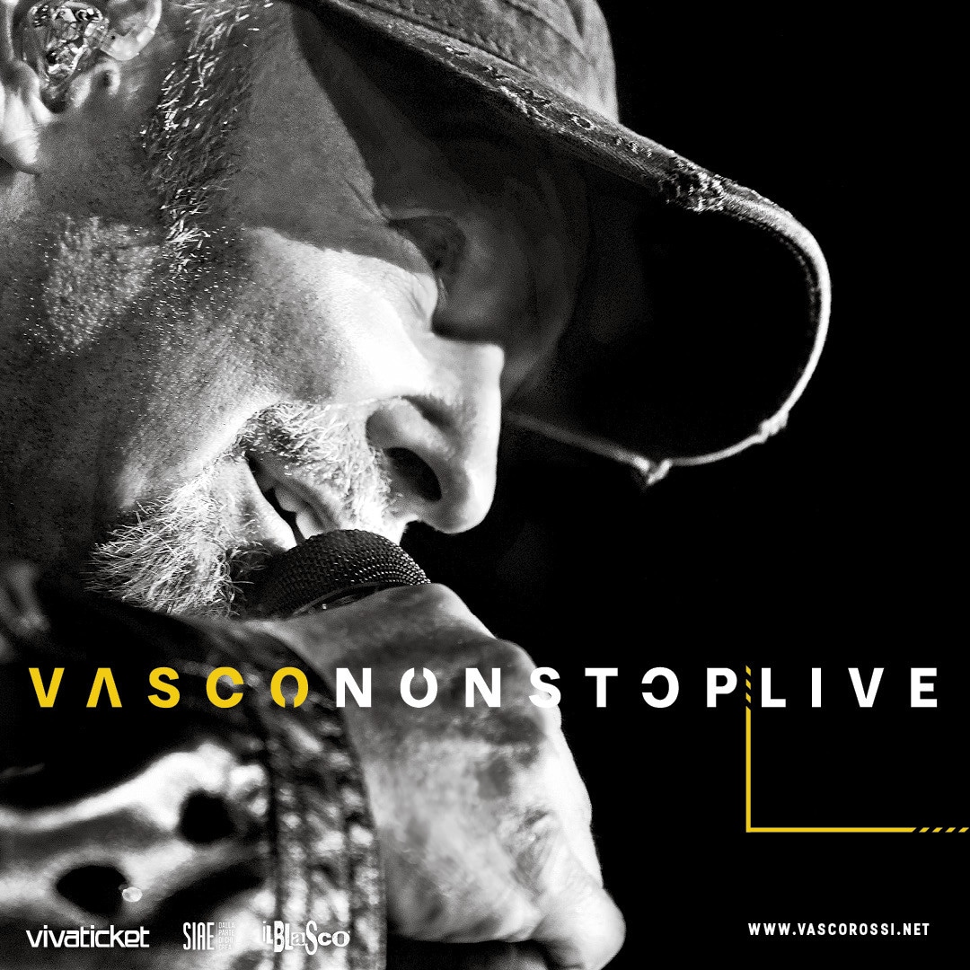 Vasco torna negli stadi con il non stop live