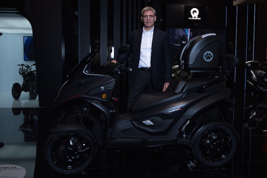 Quadro Vehicles, il quattro ruote che piega