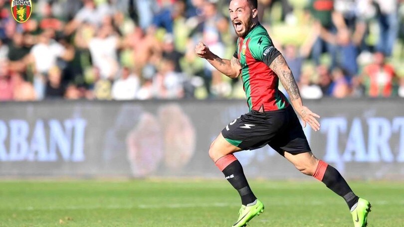 Serie B, Gasparetto è lo stakanovista dell'Unicusano Ternana