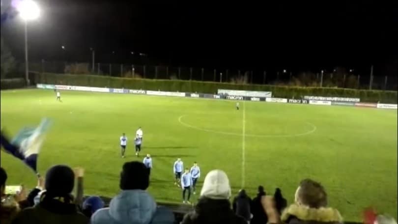 Lazio, il popolo biancoceleste vicino alla squadra