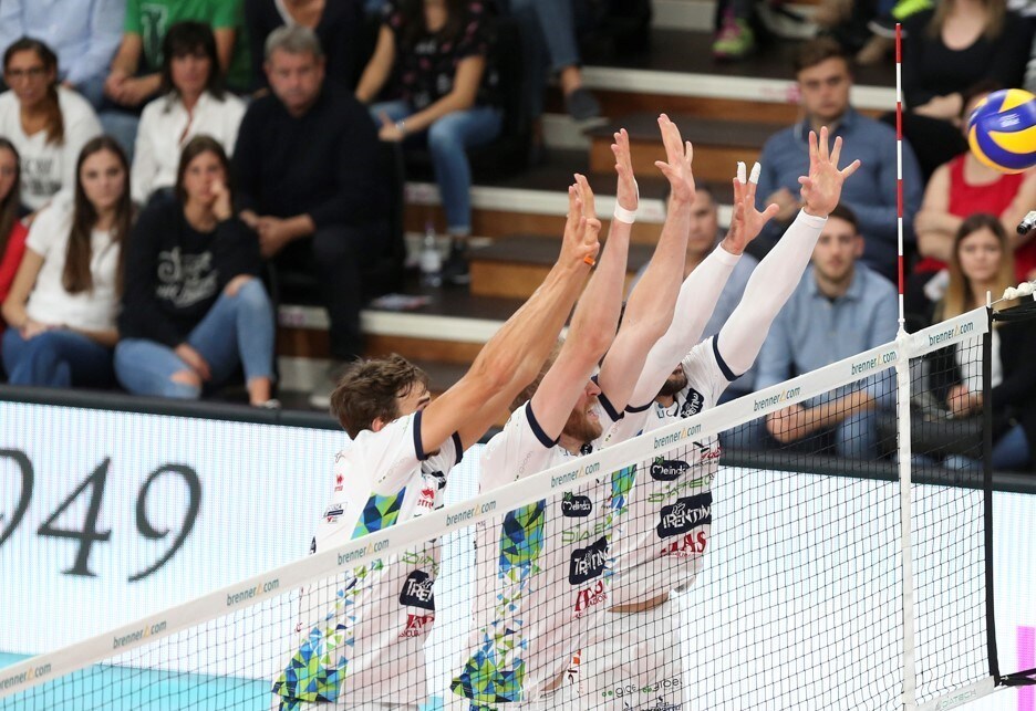 Volley: Superlega, per Trento tutto facile contro Sora