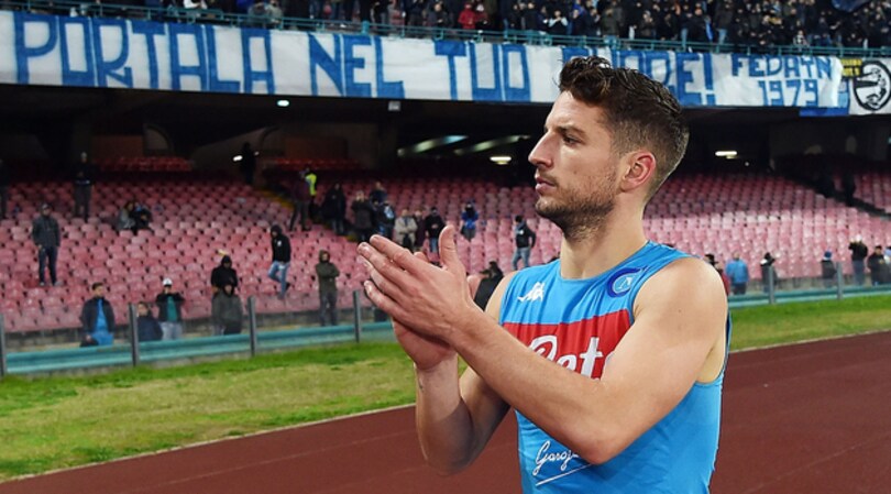 Napoli, Mertens lancia un appello ai tifosi: «Ora abbiamo bisogno di loro»