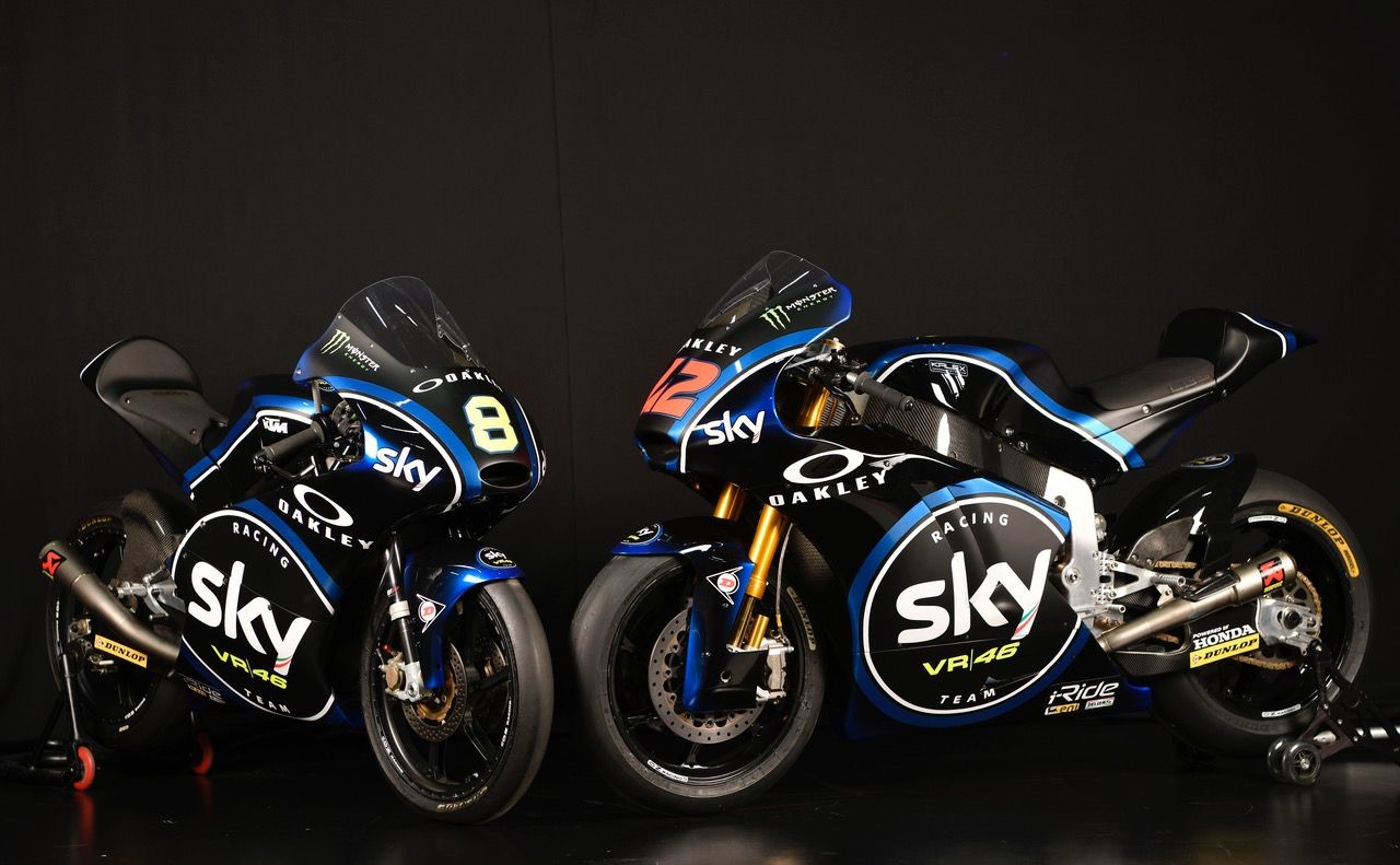 Moto2 e Moto3: lo Sky Racing Team VR46 svela le nuove livree