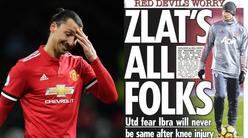 I dubbi del Manchester United su Ibrahimovic: rischia di non tornare più quello di prima